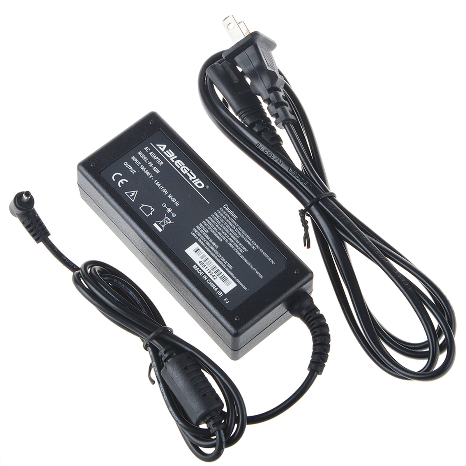 AC Adapter Charger For Acer Spin Travelmate P414-51 P414RN-51 Power Supply Cord