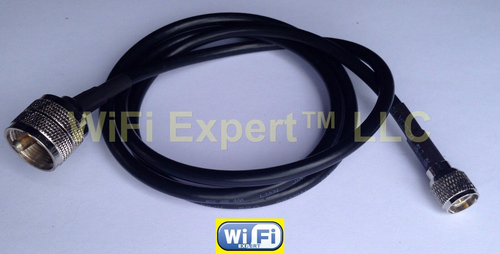 1 x RG58 PL259 UHF MALE SO239 FEMALE to MiniUHF MALE or Female RF Pigtail Cables