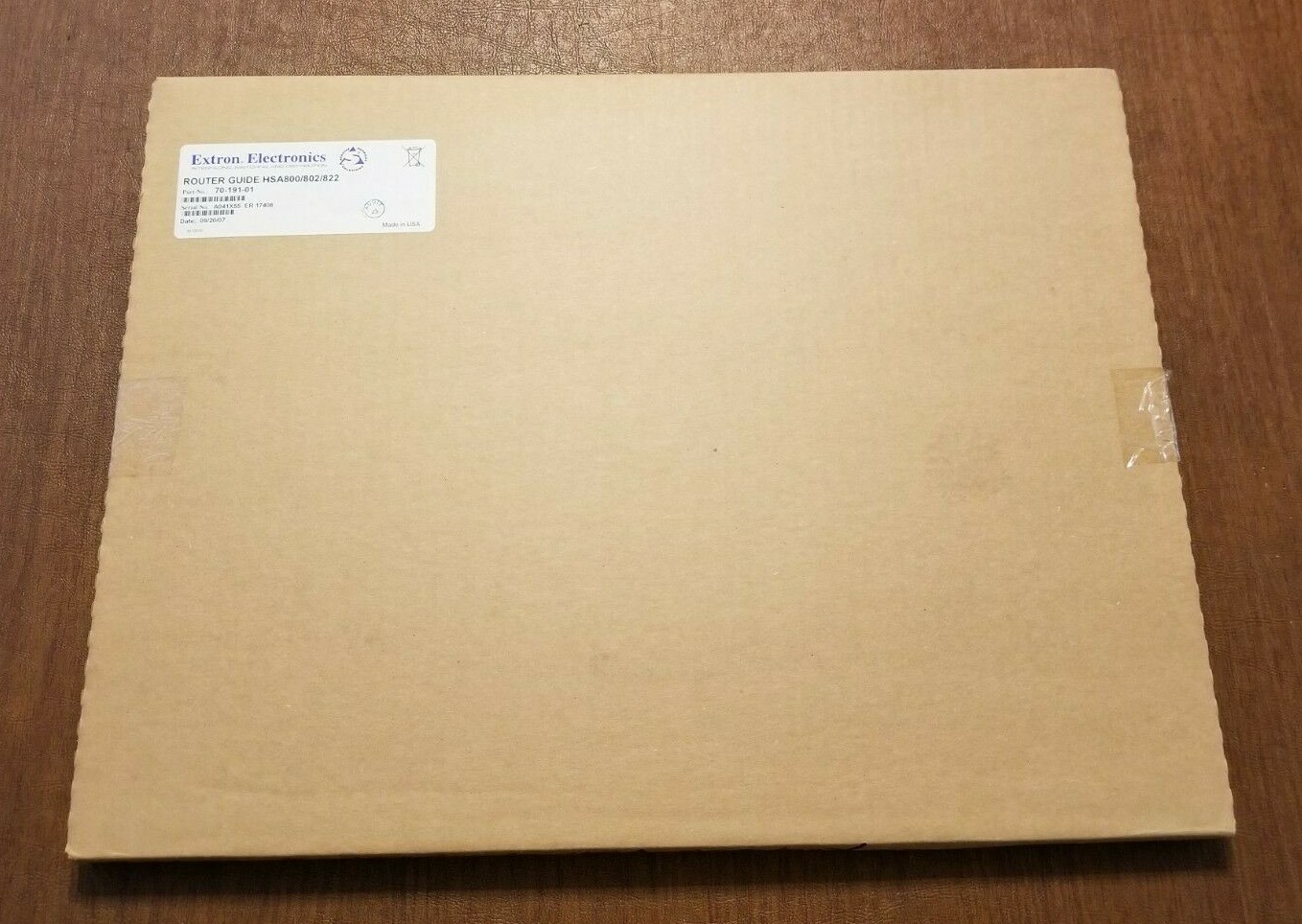 EXTRON ELECTRONICS #70-191-01 HSA800/802/822 Router Guide – NEW