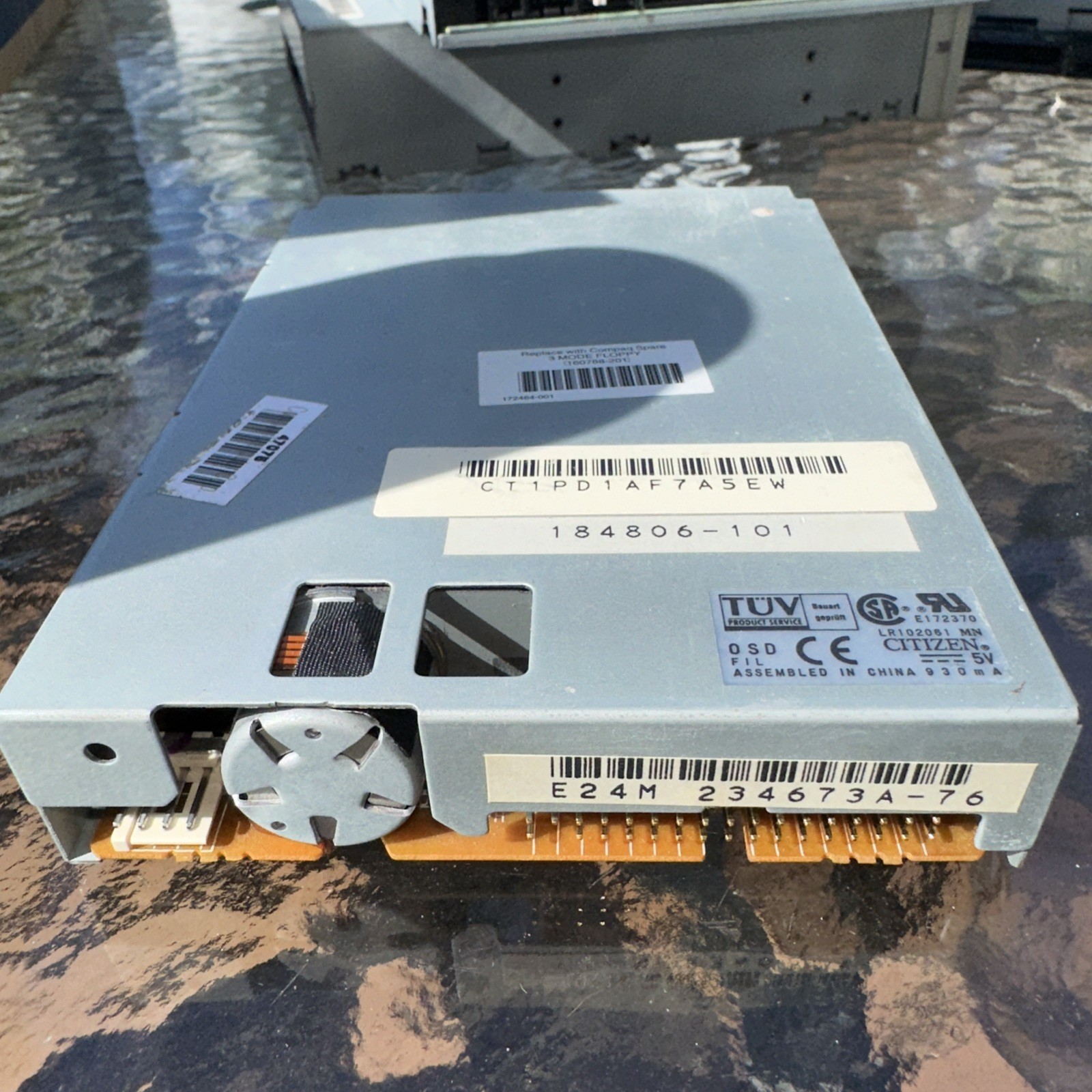 Vintage Compaq 3.5 internal floppy disk drive