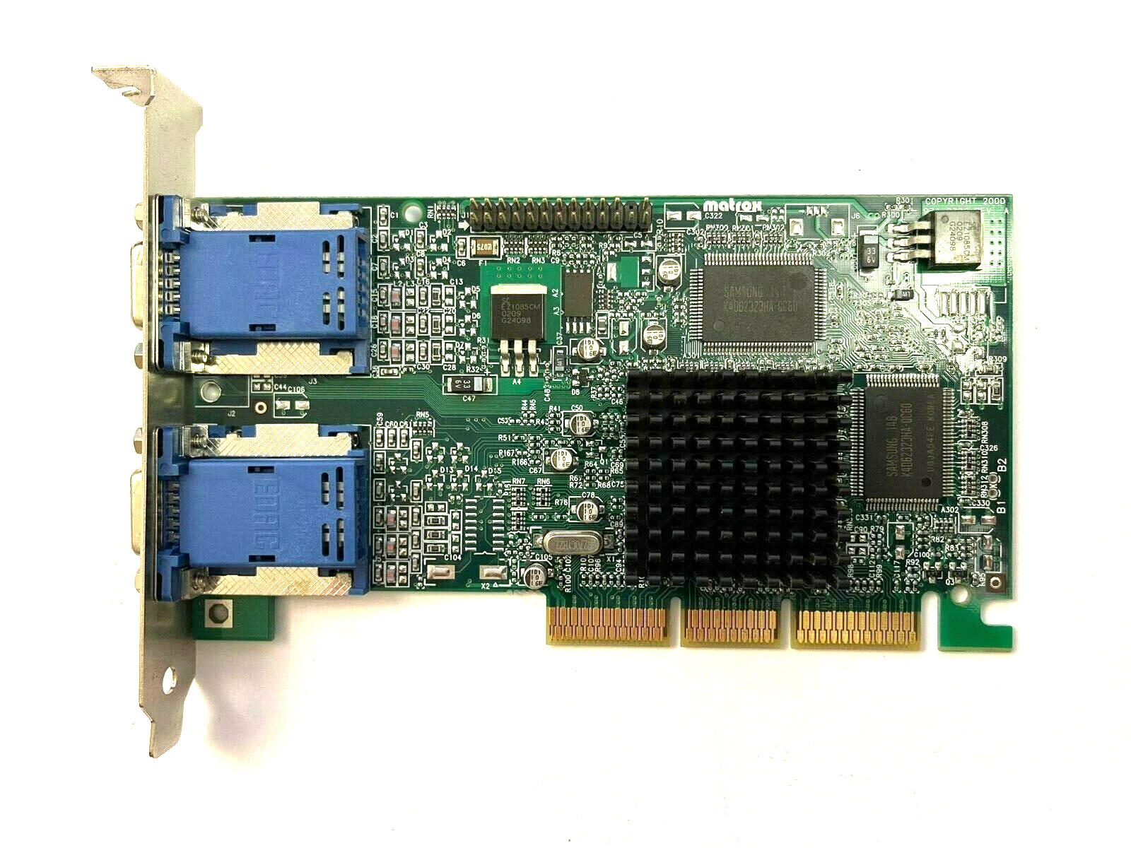 MATROX MGI G45 + MDHA16D DUAL VGA AGP x4