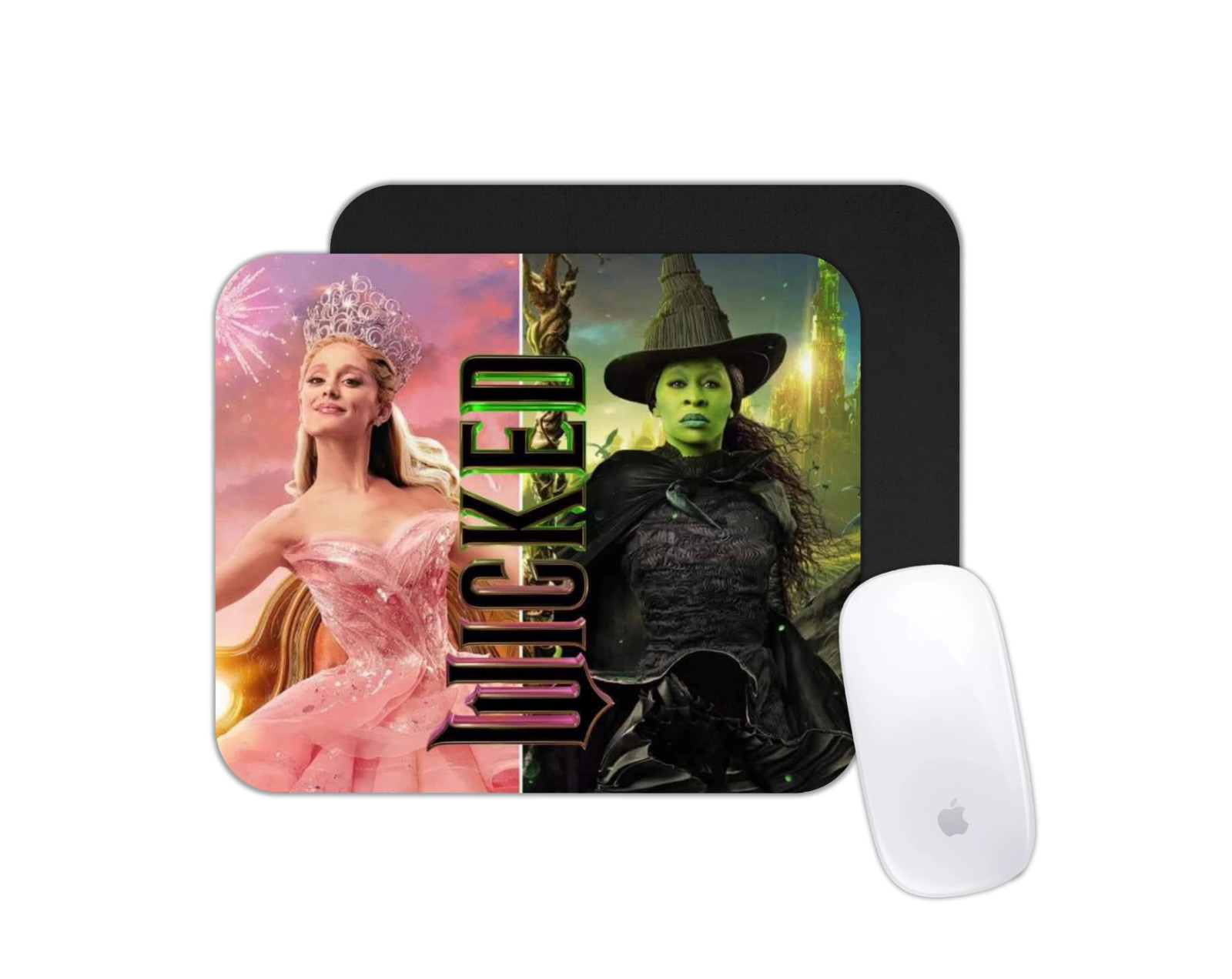Wicked Movie Mouse Pad | Desk Mat Gift for Cynthia & Ariana Fans Office Gift