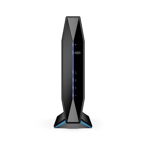 LINKSYS AX1800 WI-FI 6 ROUTER NETWORKING DUAL BAND AX GIGABIT WIFI - BLACK