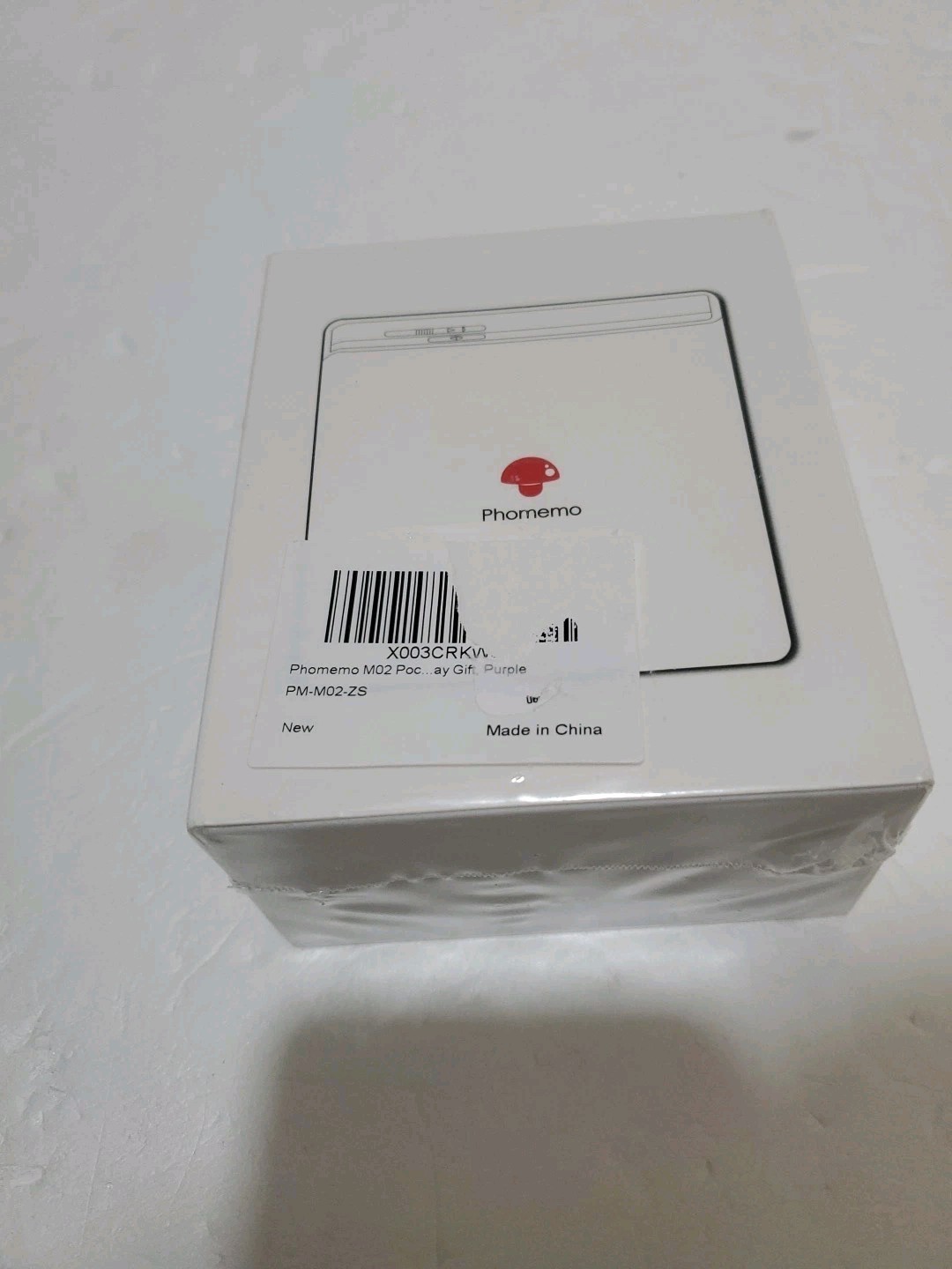 Phomemo M02 Mini Pocket Printer Wireless Thermal Label Printer- purple