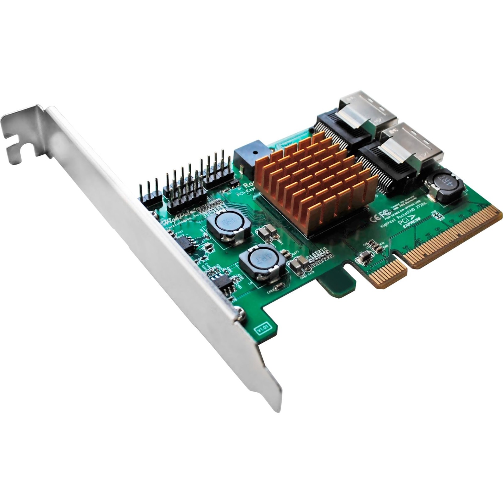 HighPoint RocketRAID 2720a PCIe 8 Channel 6Gbps SAS SATA RAID Controller