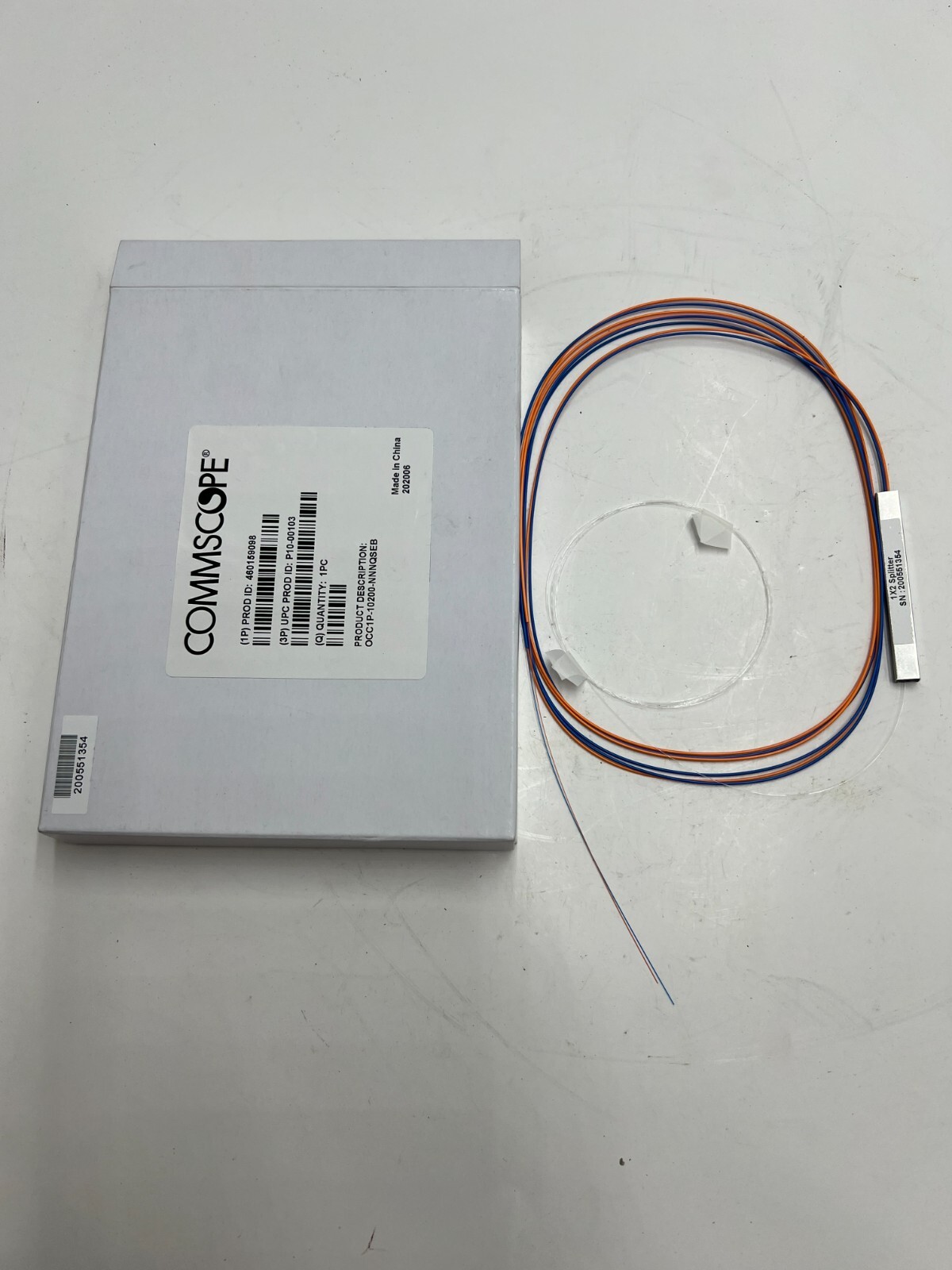 (QTY 4) OEM Commscope Wideband Splitter OCC1P - 1X2 Splitter P10-00103