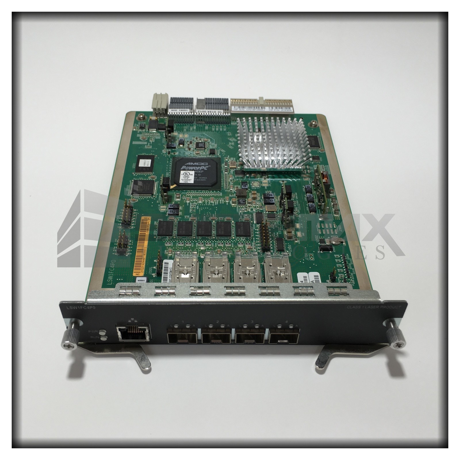 HP 5820 4-Port 8/4/2 Gbps FCoE SFP+ Swicth Module JC530A
