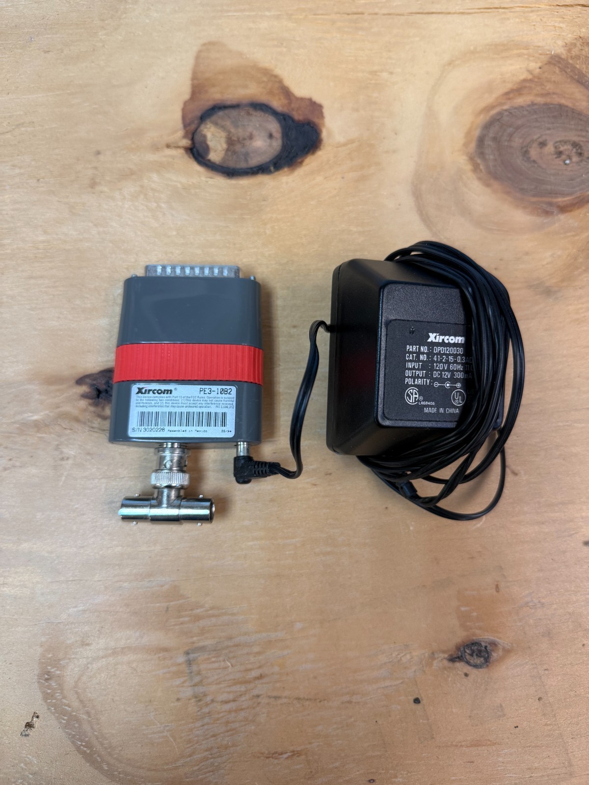 XIRCOM PE3-10B2 (AM) POCKET ETHERNET ADAPTER III BNC 10BASE-2