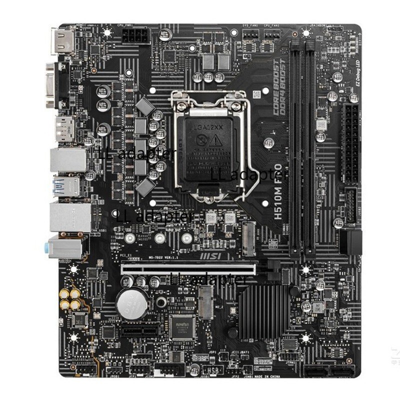 For MSI H510M PRO Motherboard LGA 1200 DDR4 Micro ATX Mainboard