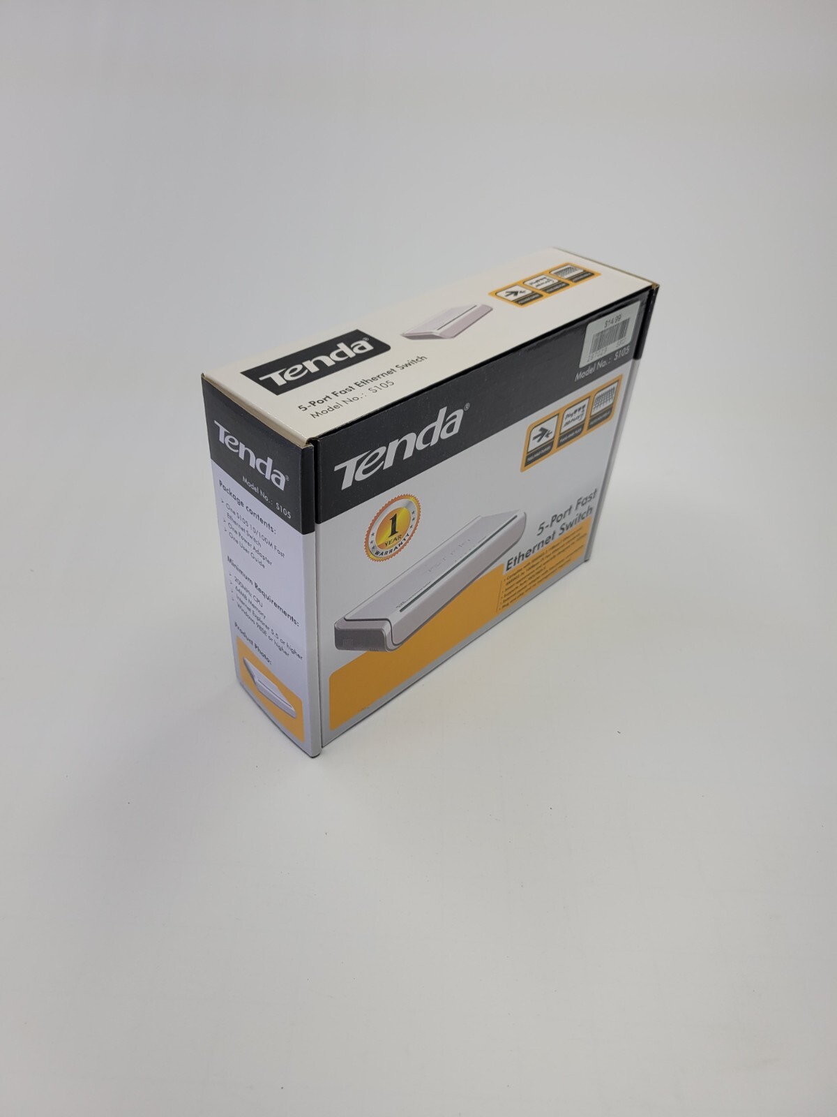 Tenda 5-Port 100Mbs Ethernet Switch Model S105