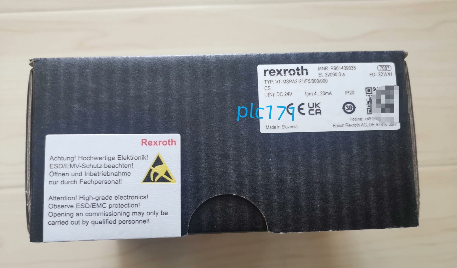 1pc New Rexroth R901439038 VT-MSPA2-2X/F5/000/000 Supercharger Fast shipping