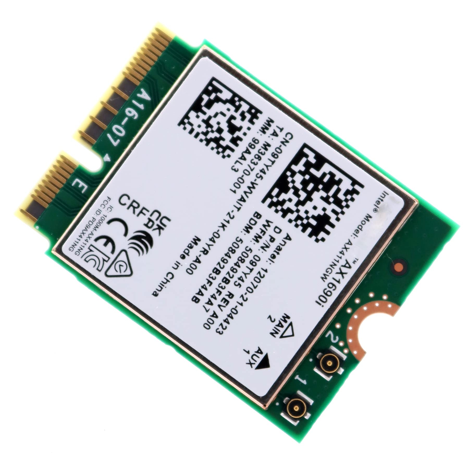 AX411ngw For intel WiFi 6E Killer AX1690i Double Connect CNVio2 Tri Band card