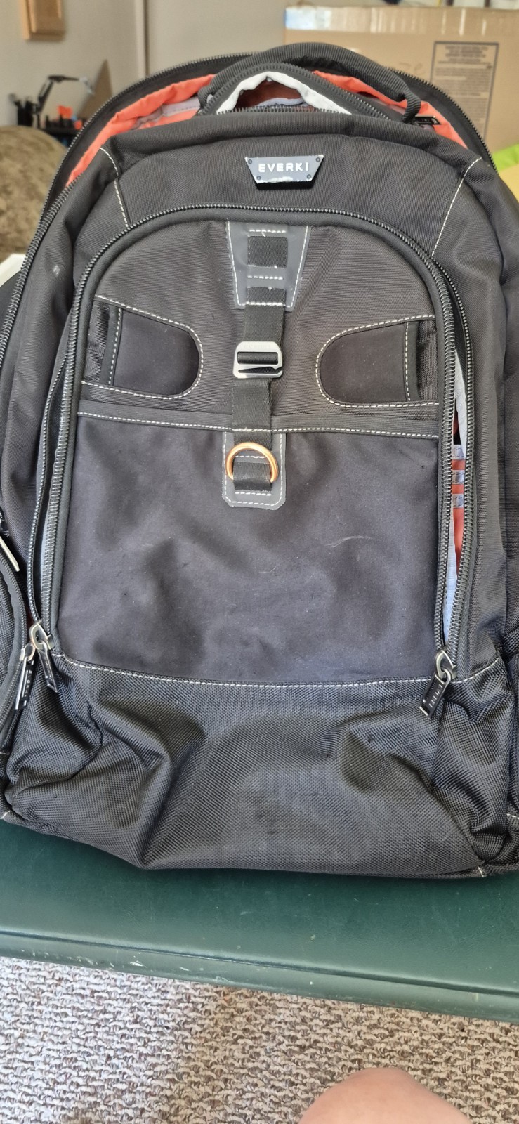 Everki Business 120 Titan Travel Laptop Backpack Checkpoint Friendly, 18.4" Bag