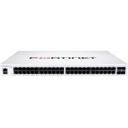 Fortinet FortiSwitch FS-148F-FPOE Ethernet Switch FS148FFPOE