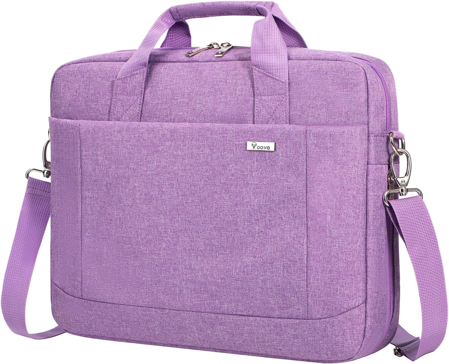 17.3-17 Inch Laptop Bag, Computer Bag, MacBook Bag, Lavender | Expandable splash