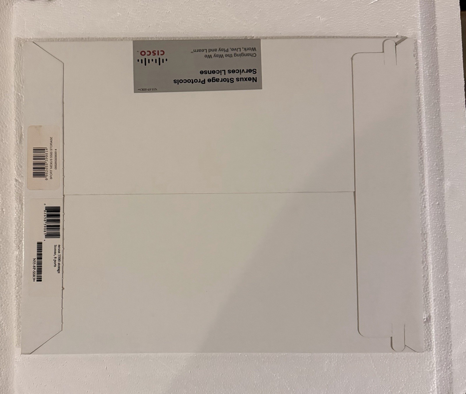 Cisco 55-1170-01 NEXUS 5500 SERIES 8 Port StorageLICENSE (N55-8P-SSK9) Brand New