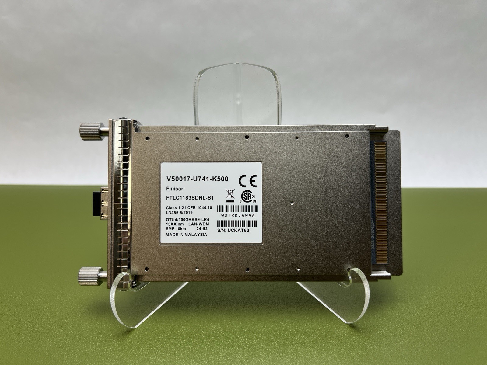 Finisar CFP Optical Transceiver FTLC1183SDNL OTU4/100GBASE-LR4