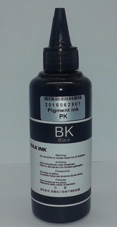 100ml Pigment Black Bulk Refill Ink for Epson Compatible R3000 CISS USA 157