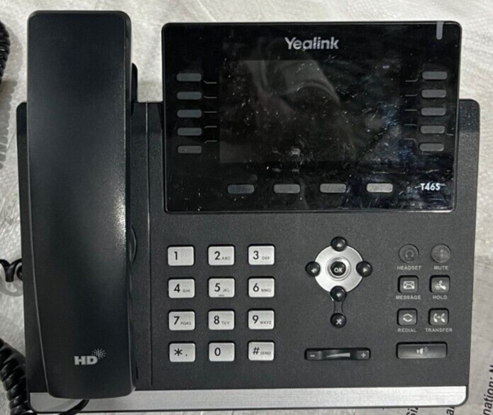 Yealink SIP-T46S IP Phone - Black