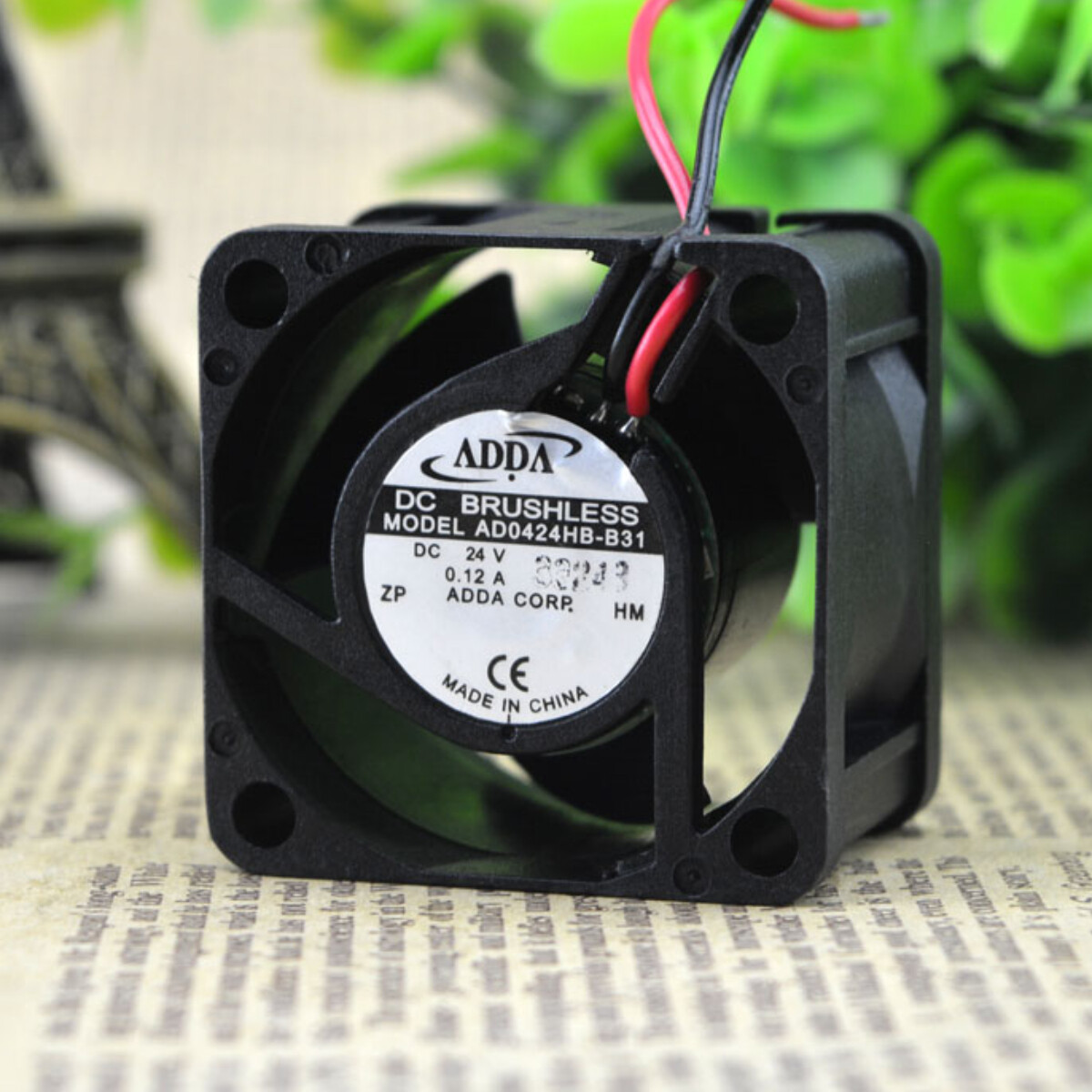 ADDA 4028 4CM DC 24V 0.12A AD0424HB-B31 Server Industrial Cooling Fan