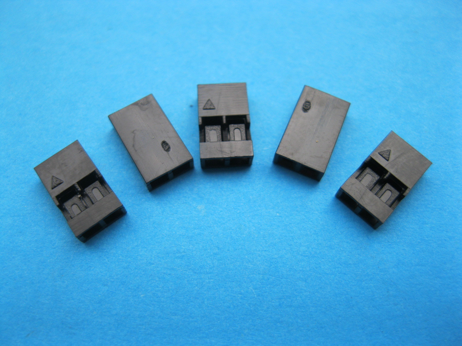 150 pcs Jumper Wire Female Housing 2 Pin Connector Pitch 2.0mm Black Color