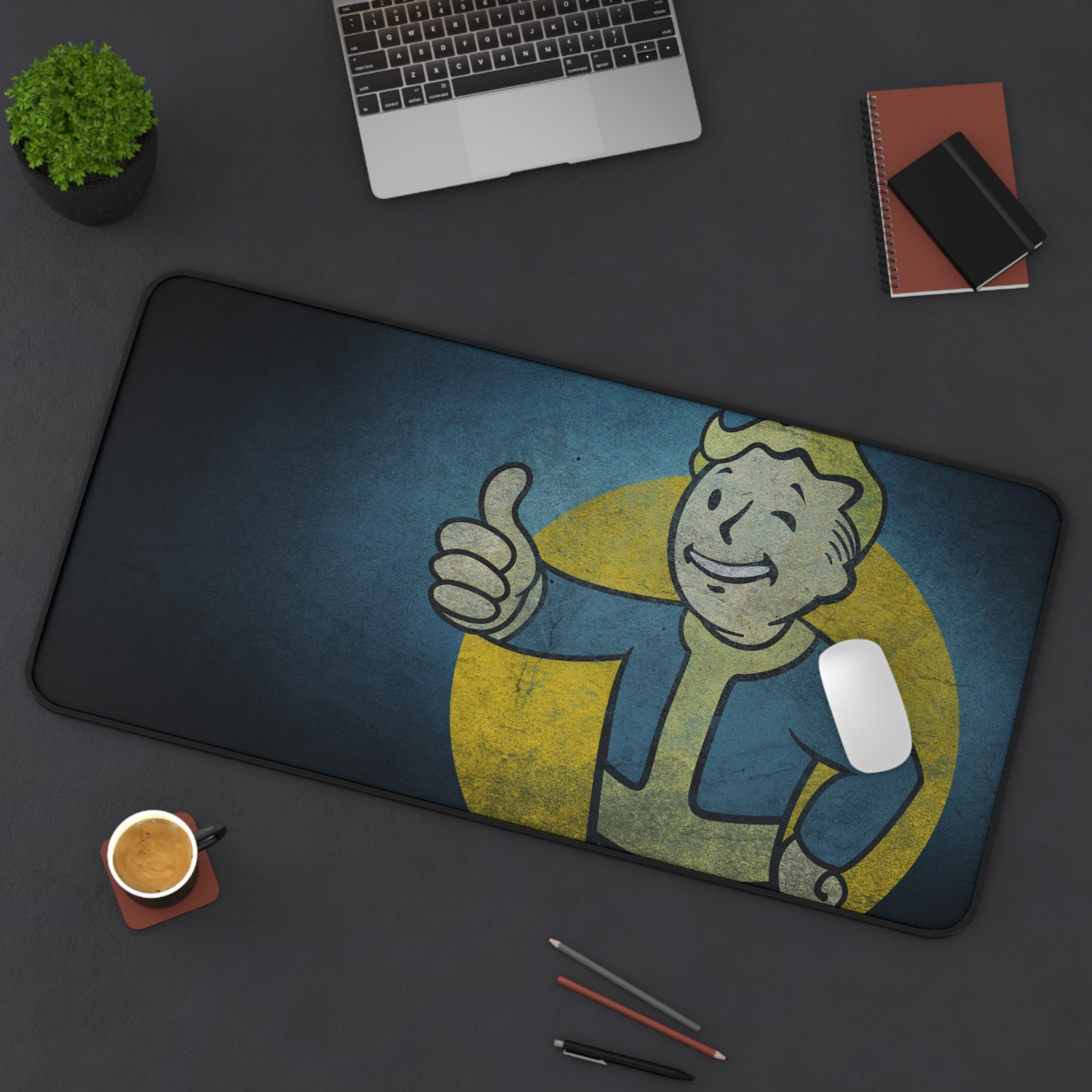 Fallout Desk Mat, gaming mouse mat, mousepad large, XXL deskpad mouse pad