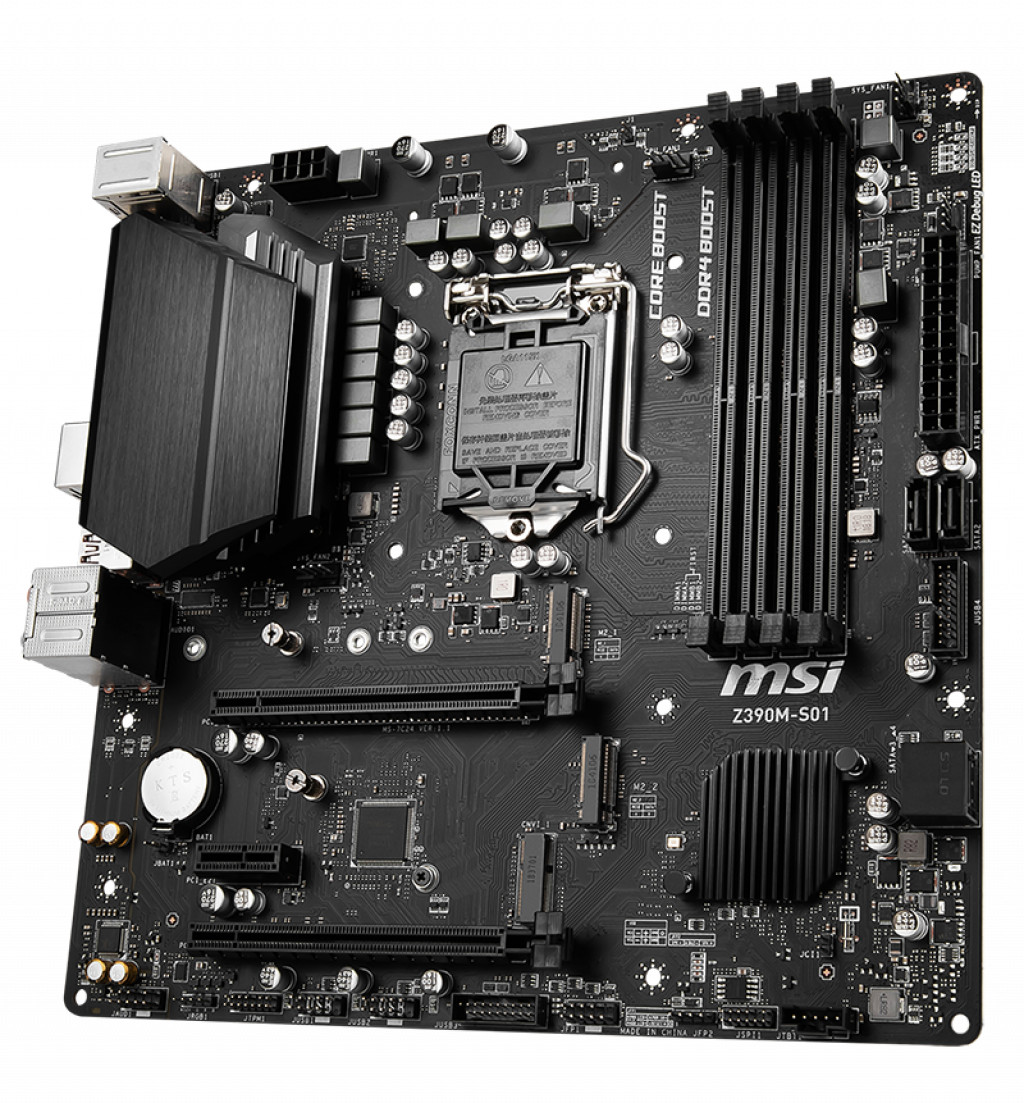 For MSI Z390M-S01 LGA1151 DDR4 M-ATX Motherboard