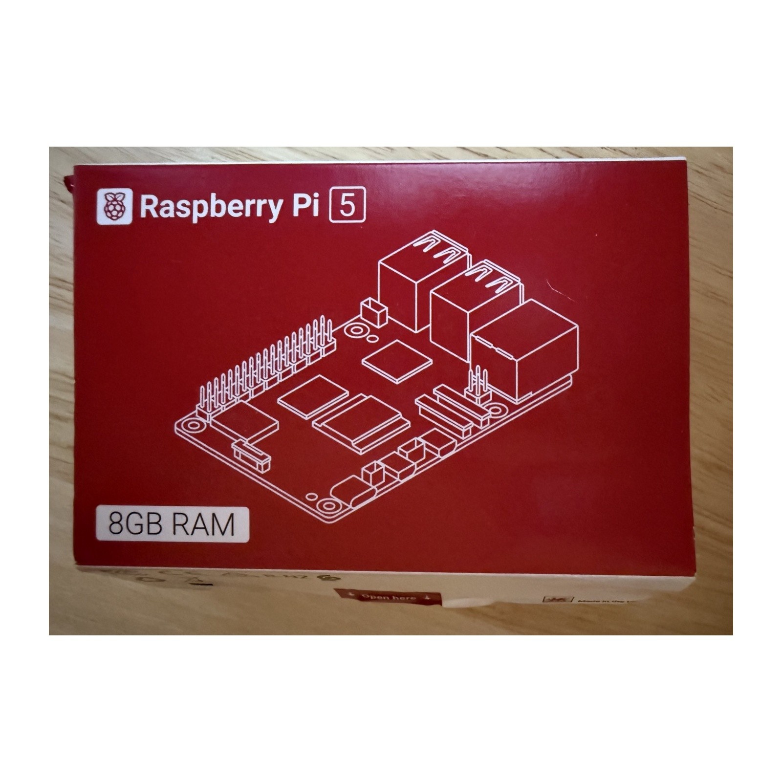 Raspberry Pi 5 8GB RAM Open Box - Never Used, Original Retail Packaging