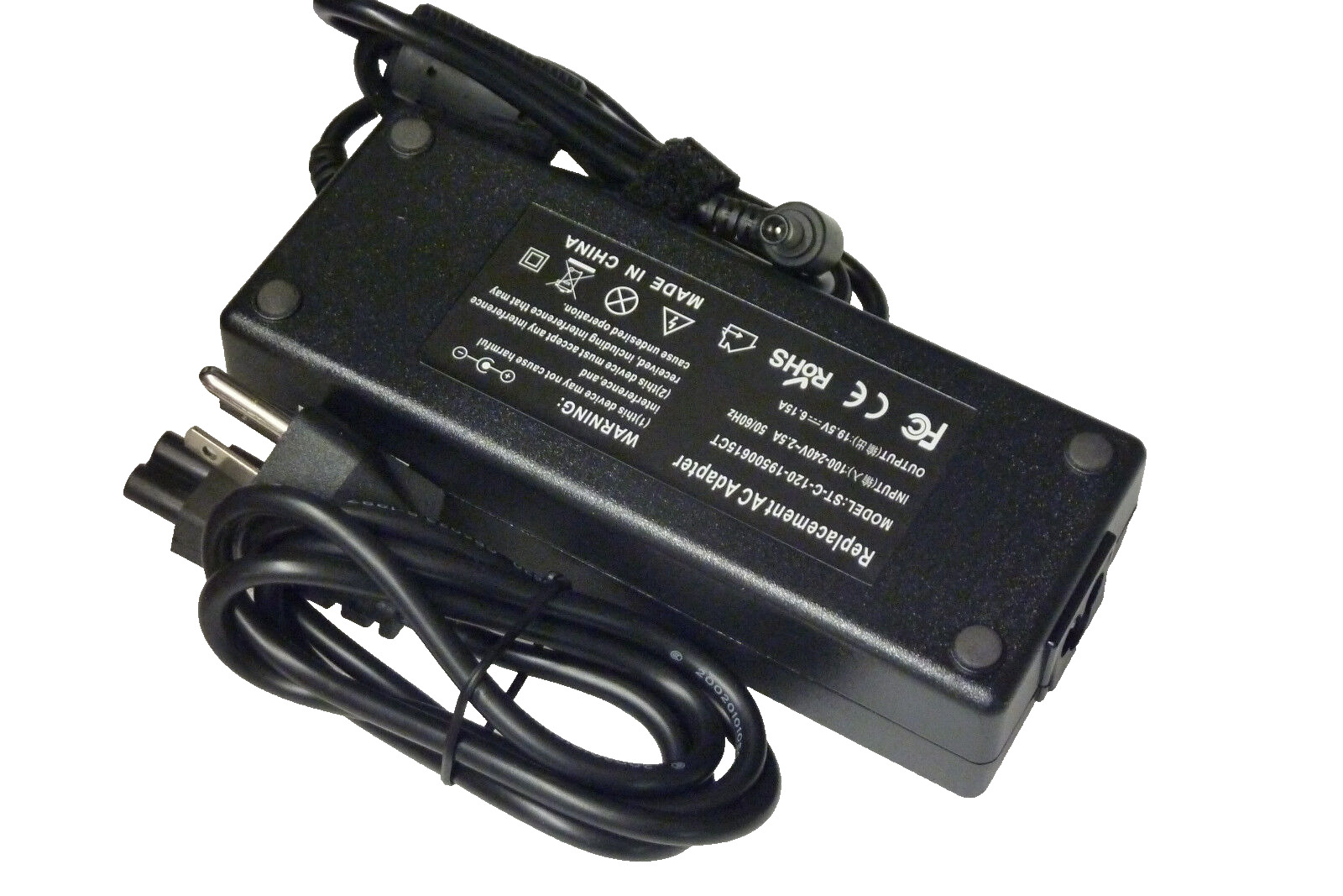AC Adapter For LG 24BL650C-B  27BL650C-B 34UC88-B LED Monitor Power Cord Charger