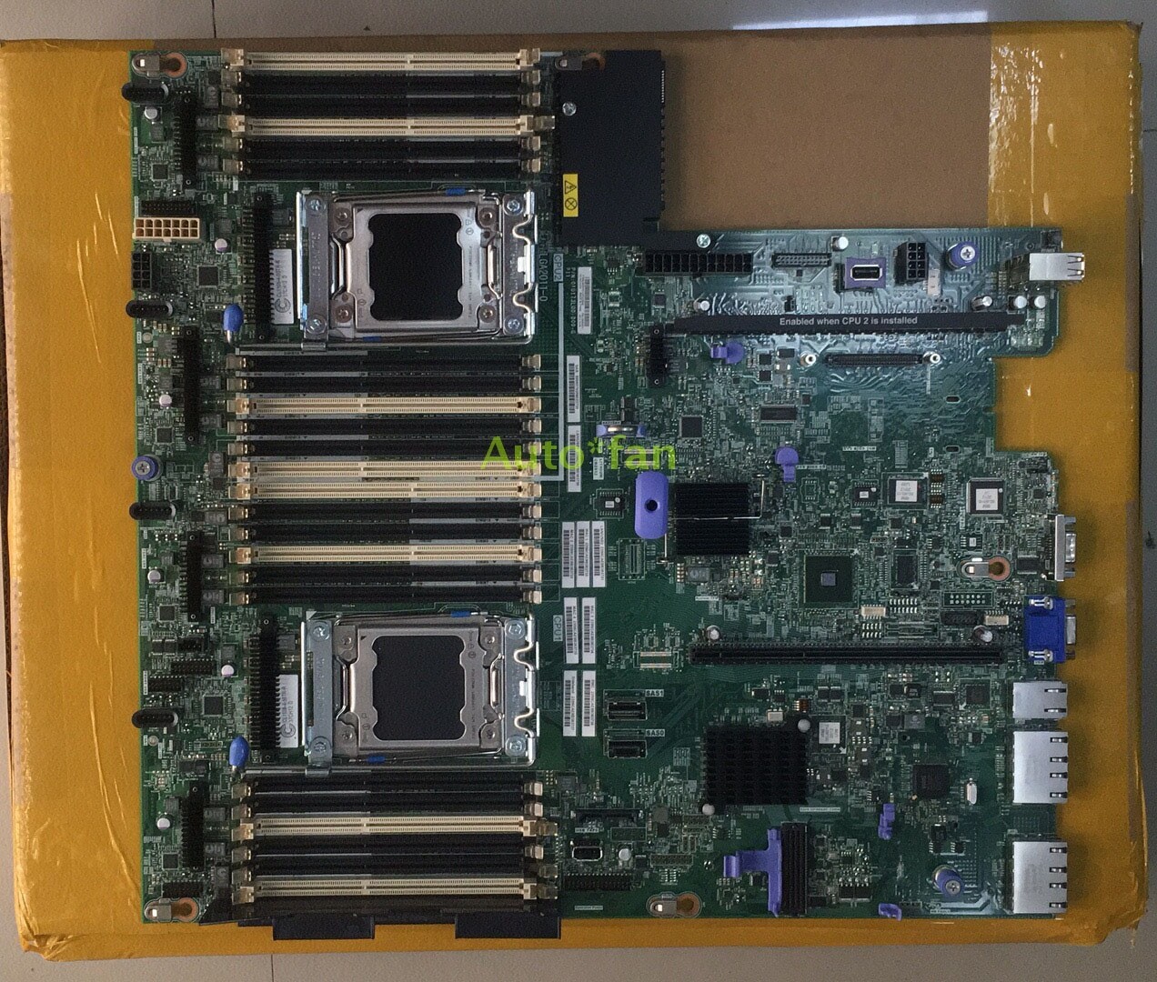 1 Pc. Used FRU 00AM209 00W2671 Main board For X3650M4 Server Tested