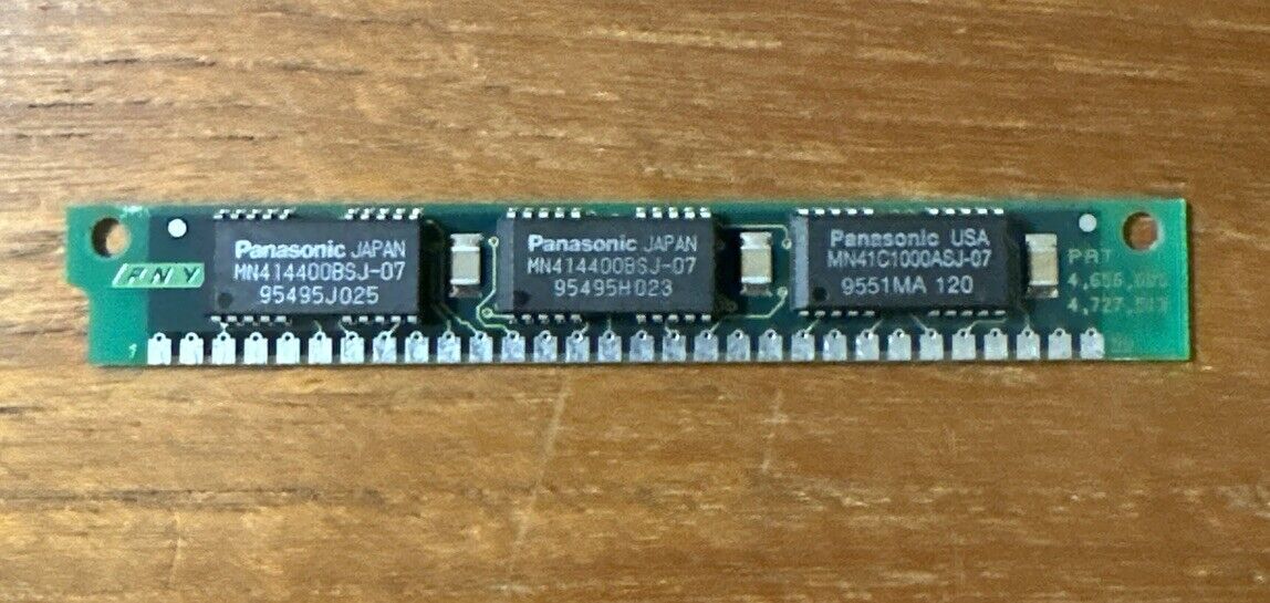 1 MB 30 Pin PNY RAM Upgrade Sim