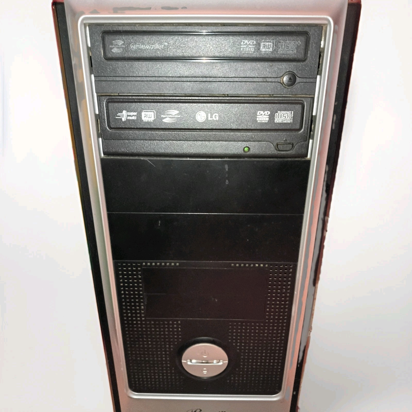 Classic Custom at PC Desktop Computer with Turbo Button Retro Gaming