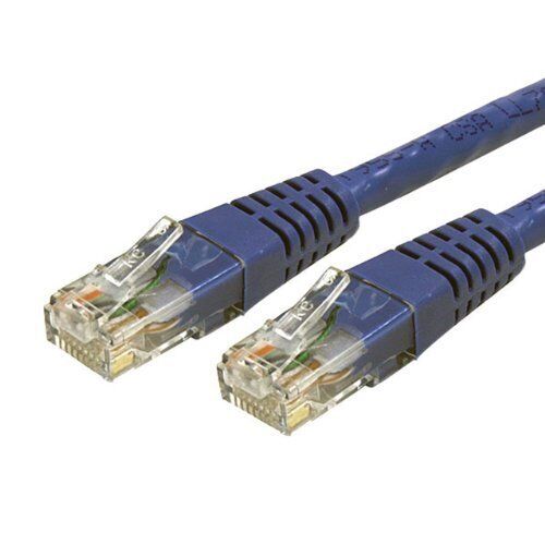 StarTech.com 4ft CAT6 Ethernet Cable - Blue Molded Gigabit - 100W PoE UTP 650MHz
