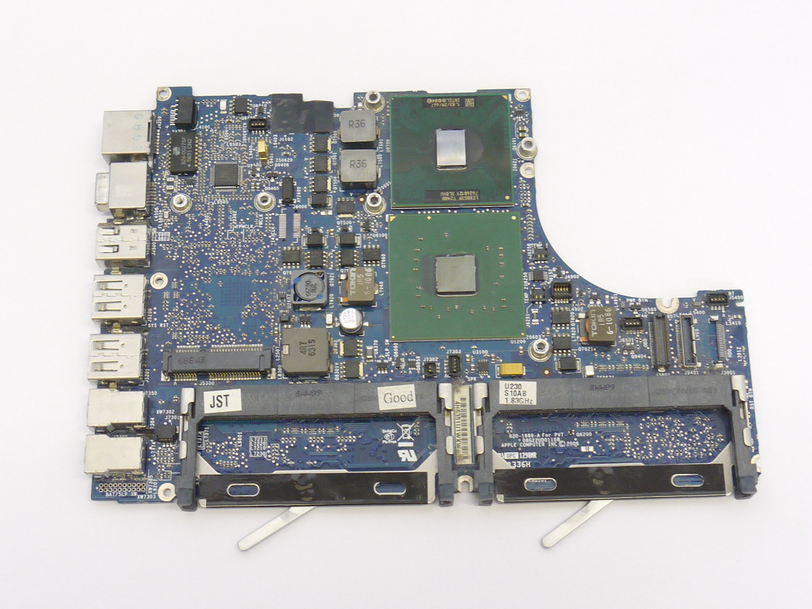 Apple MacBook 13" A1181 2006 1.83GHz Core 2 Duo T2400 Logic Board 820-1889-A