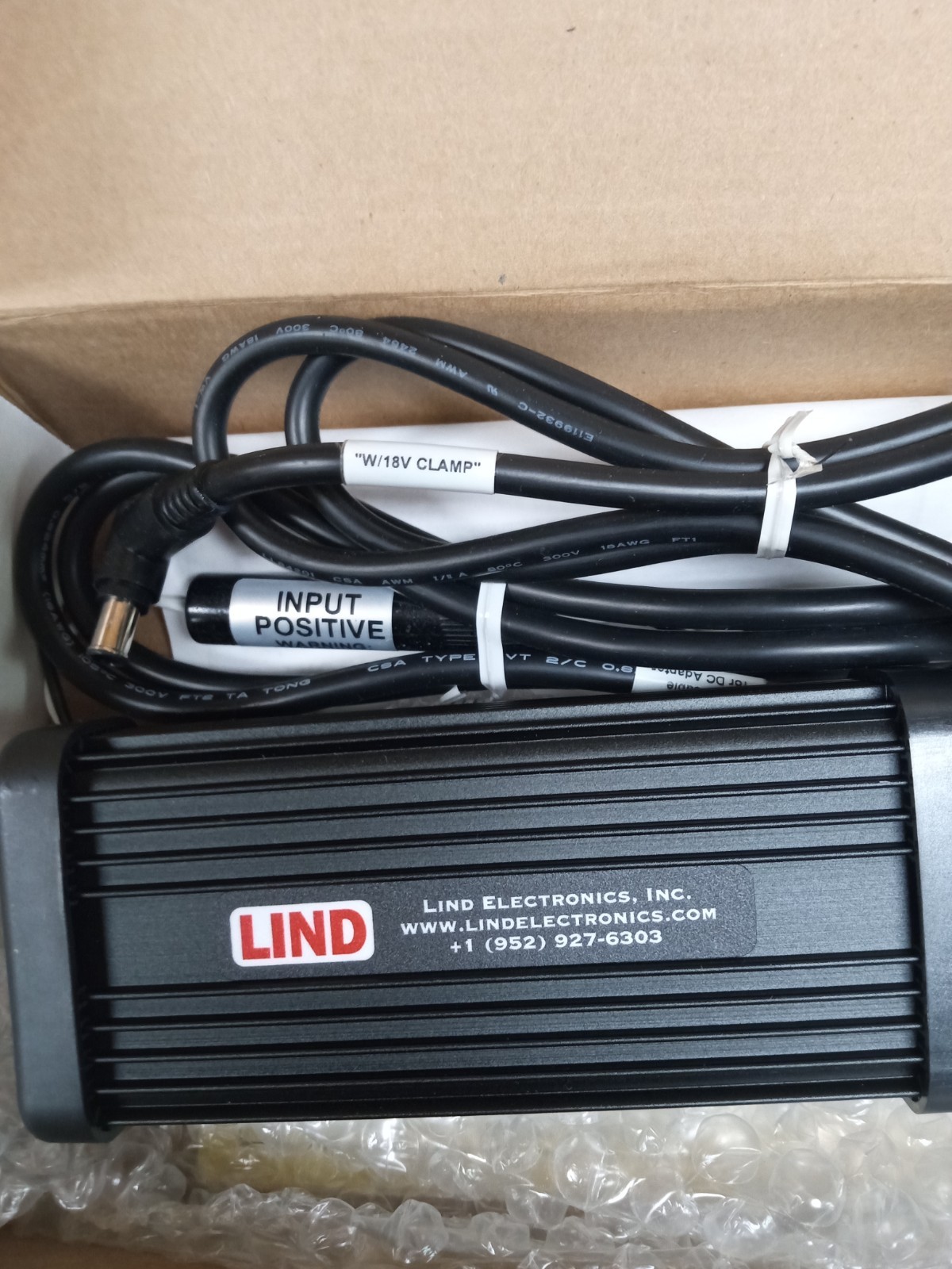 LIND AUTOMOTIVE POWER ADAPTER  ca 1630-1693