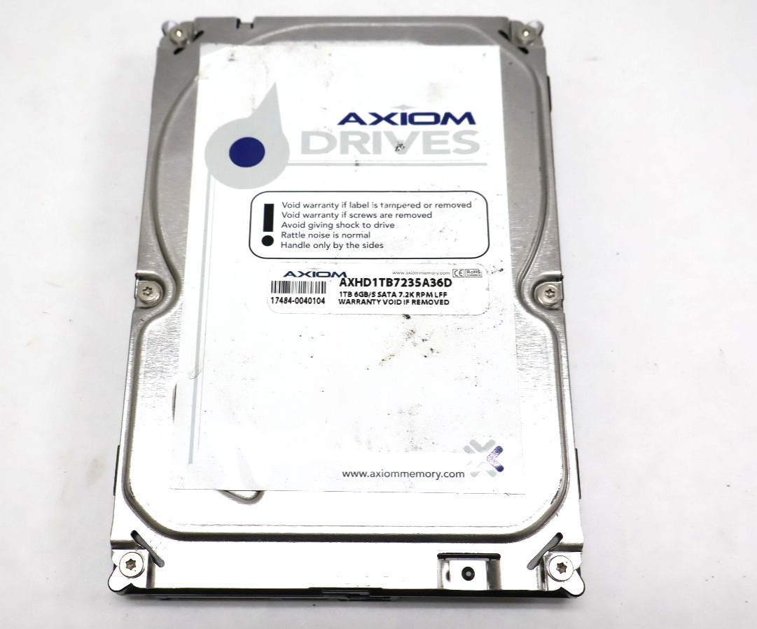 Axiom AXHD1TB7235A36D 7200 RPM 1TB 3.5" 6Gbps SATA LFF Hard Drive
