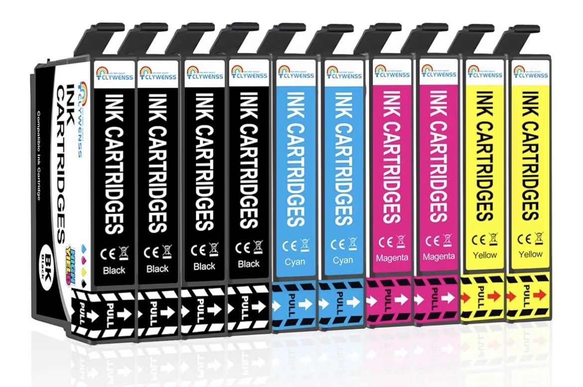 10-Pack Compatible 26xl Ink Cartridges Replacement for Epson 26 XL C4