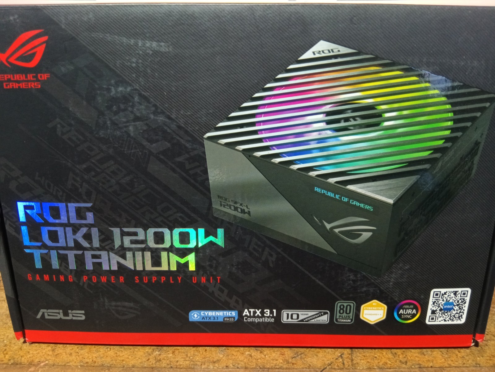 Cables And Box for ASUS ROG Loki 1200W SFX‑L Titanium PSU ATX3.1 Dual 12VHPWR