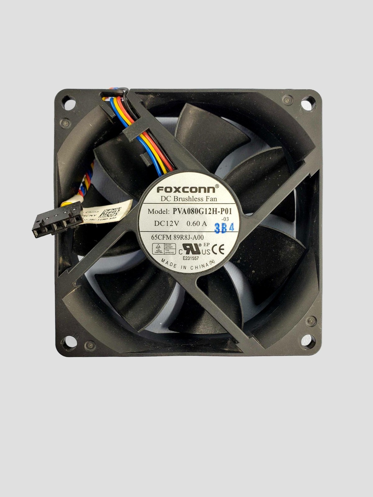 FoxConn Brushless Fan PVA080G12H