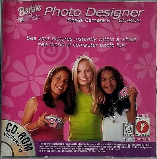 Barbie Photo Designer [Windows 95 CD-ROM] (No Camera Included)