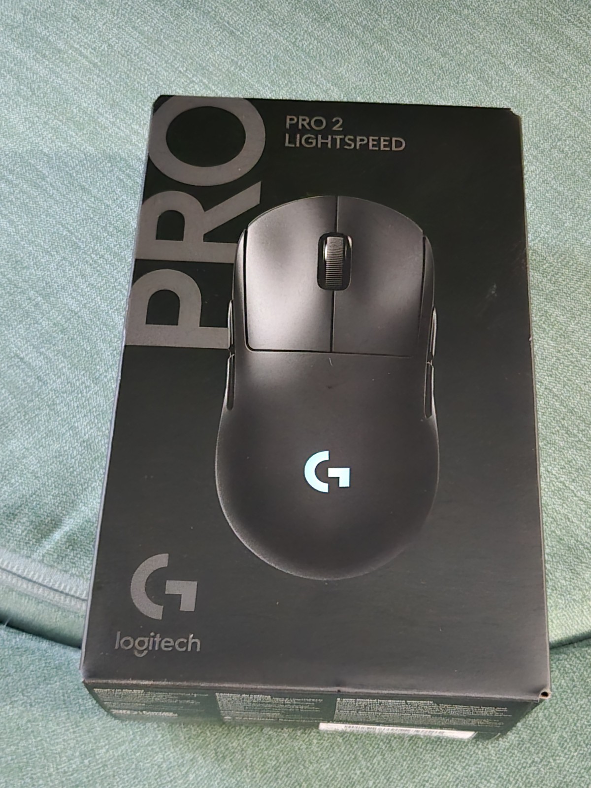 Logitech Pro 2 Lightspeed Wireless Gaming Mouse MR0110 Black - NEW