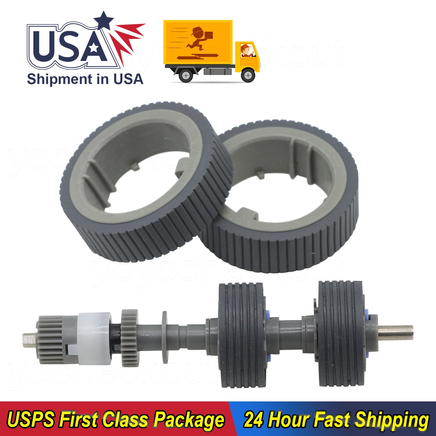Scanner Brake & Pick Roller Kit For Fujitsu fi-8150 fi-8250 fi-8170 fi-8270