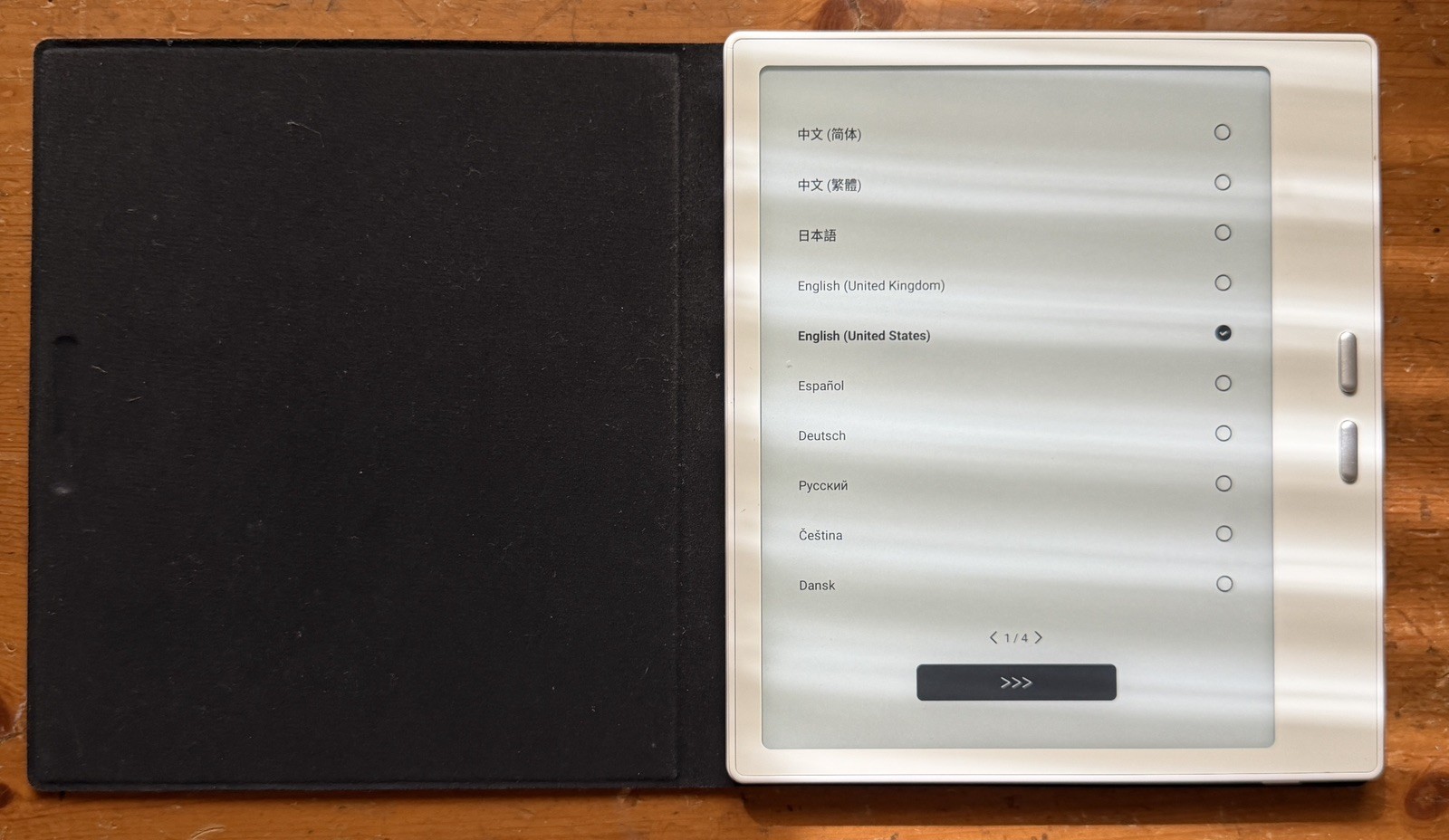 MINT BOOX Go 7 White B/W E-Ink E-Reader Tablet Bundle 64GB w/LEATHER Case BUNDLE