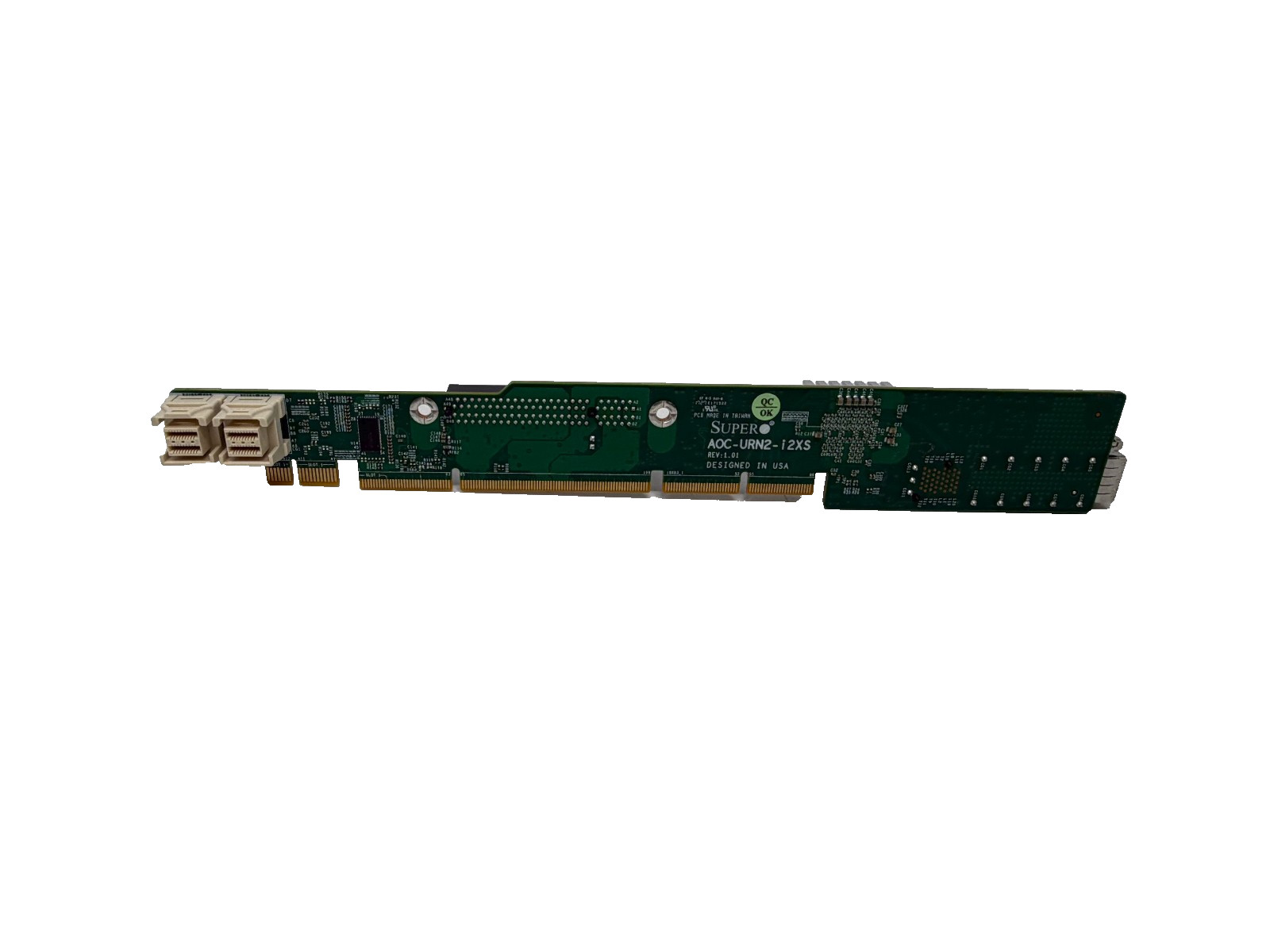 Supermicro AOC-URN2-I2XS 2-Port 10G SFP+ NVMe Ultra Riser Card