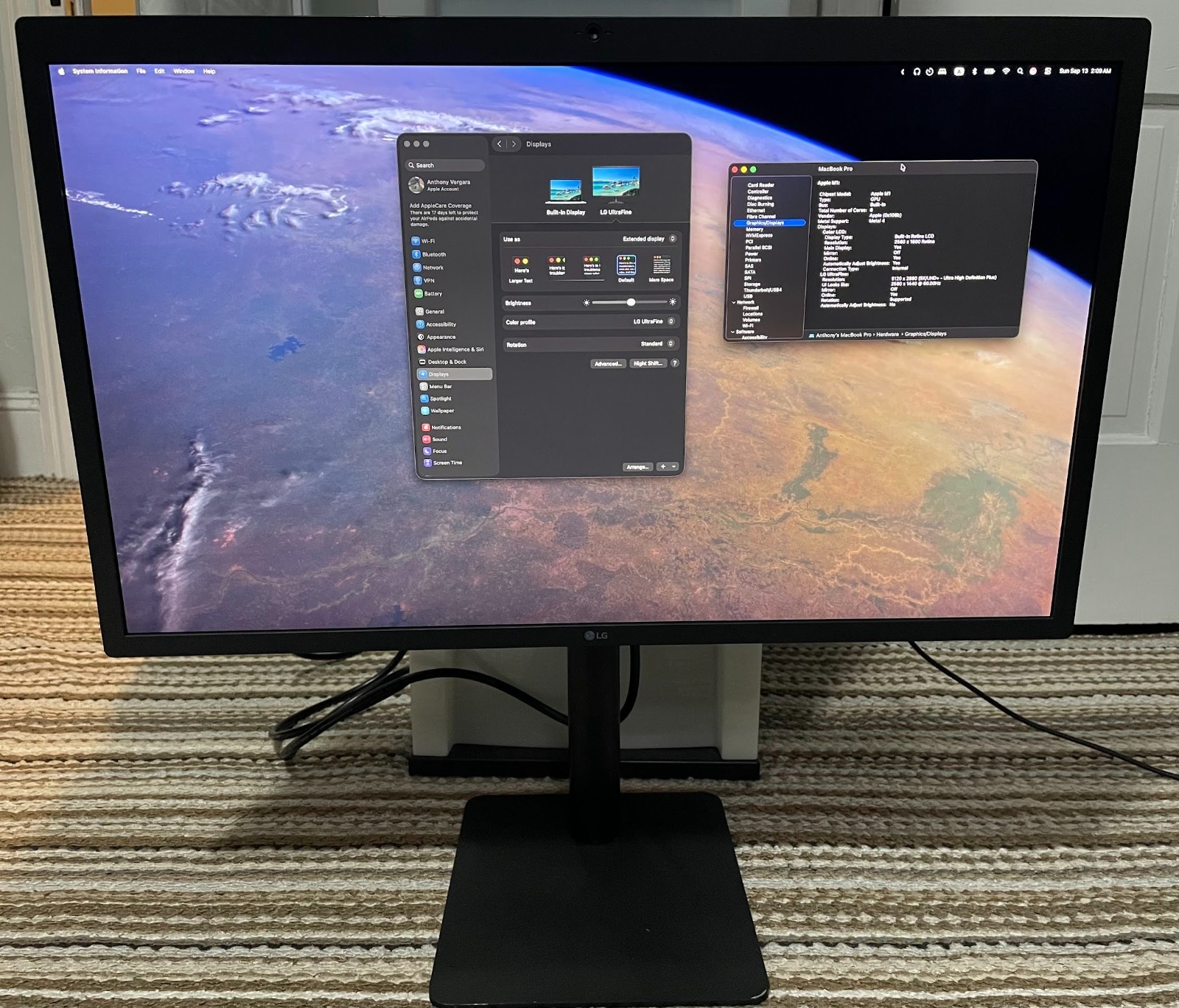 27" LG UltraFine 5K 27MD5KB 5120x2880 IPS Monitor Thunderbolt 3 Mac