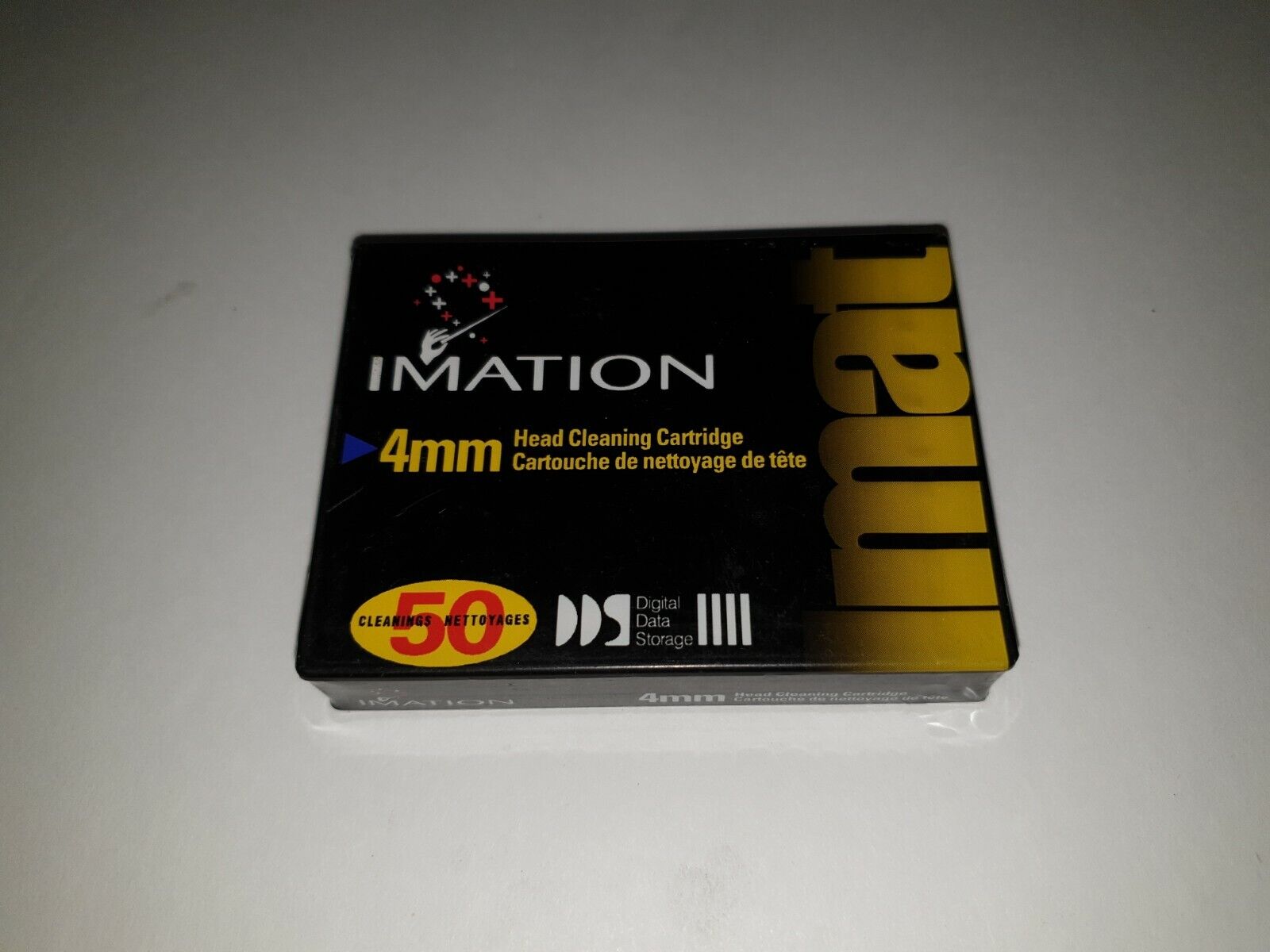 IMATION 4mm HEAD CLEANING CARTRIDGE NEW SEALED  DDS Drive 50 CLEANING NETTOYAGES