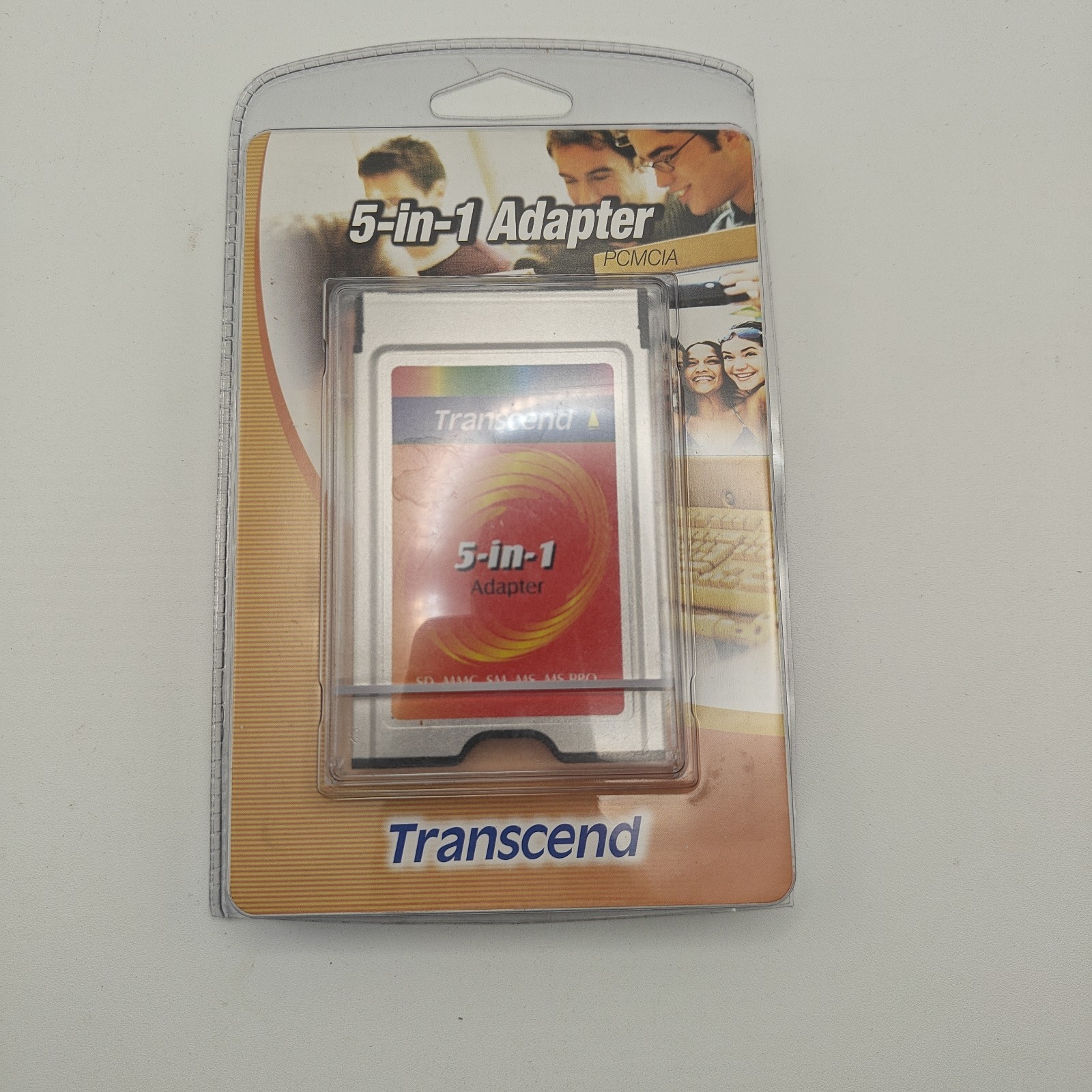 NEW TRANSCEND 5 in 1 Adapter TS0MADP5 Compact Flash Adapter For SM/SD/MMC/MS PRO