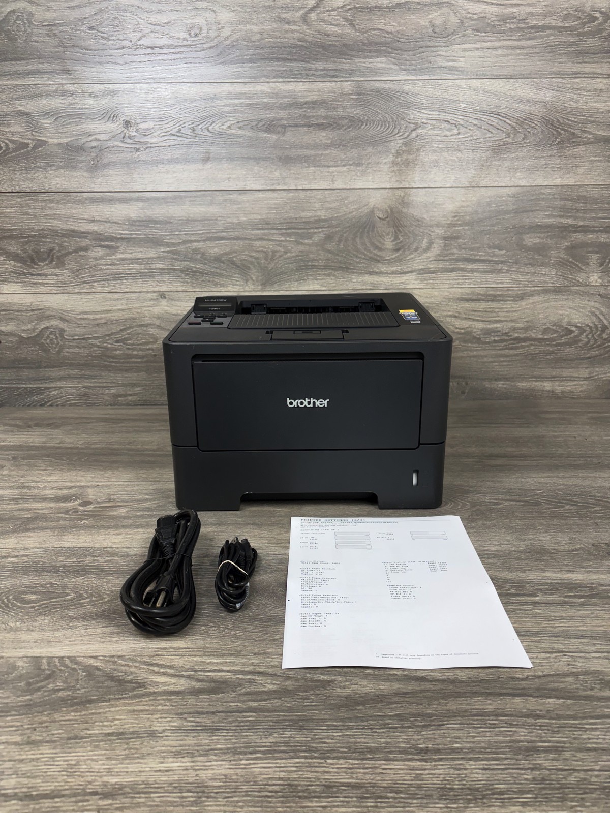 Brother HL-5470DW Wireless Monochrome Laser Printer Tested Working
