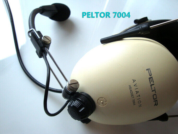 Peltor Model 7004 Passive Aviation Headset – GA dual plugs