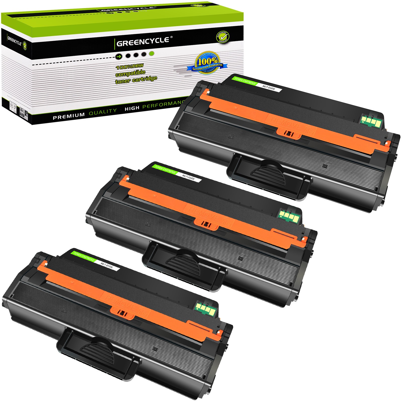 3PK MLT-D103L Toner Fits for Samsung 103L SCX-4727FD 4727HD 4728FW 4728HN 4729FD